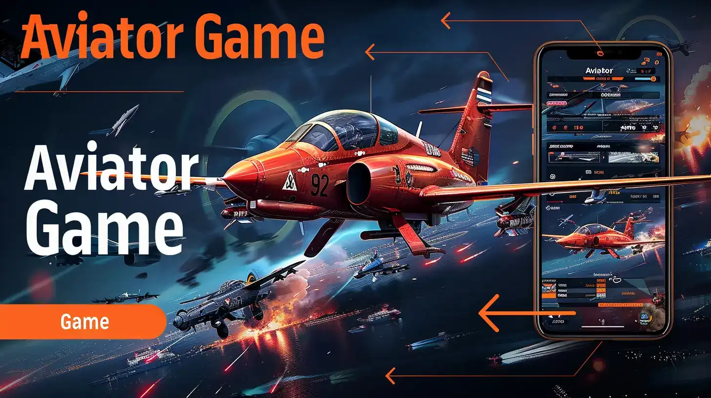 Promotional banner for the Aviator Game on 399bet, featuring a red jet fighter in mid-flight over a city. A smartphone on the right displays the game's betting interface.